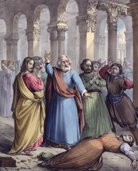 The Death of Ananias